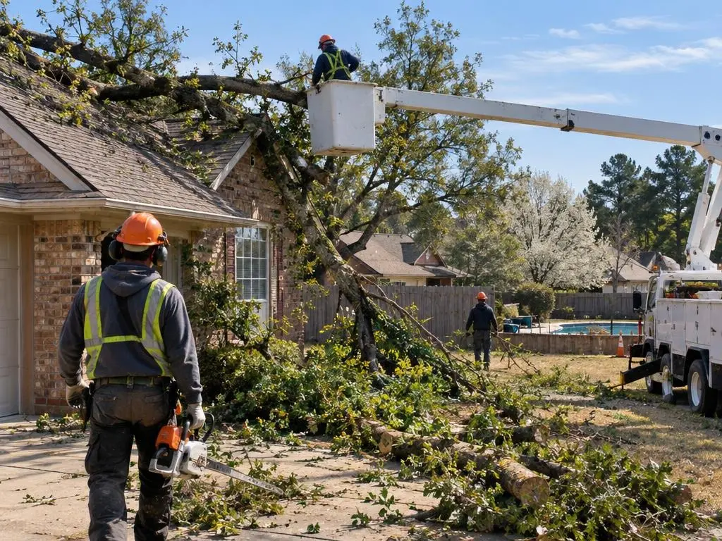 Emergency Storm Tree Service in Edmond, OK